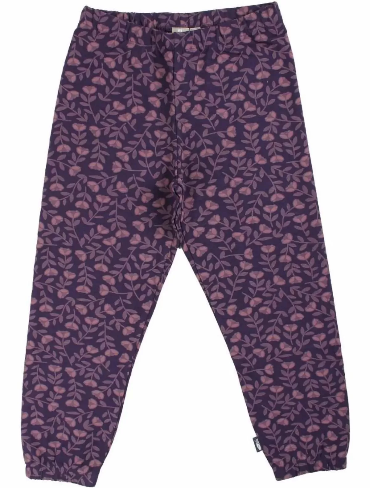 Børn Danefæ Organic - Danecajou Jogging Black Mauve Fleurie