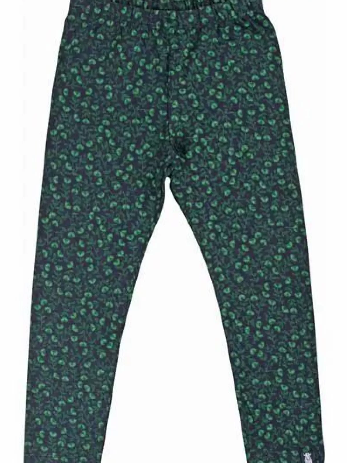 Baby Danefæ Organic - Danekanel Leggings Dark Navy Fleurie