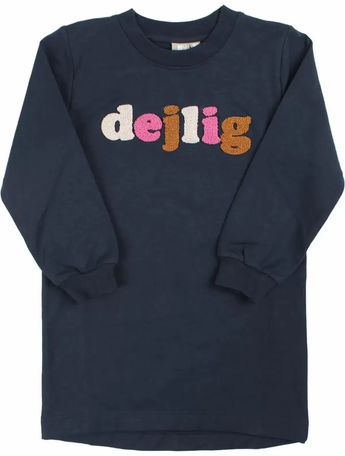 Børn Danefæ Organic - Danesweater Dress Dk Navy Dejlig