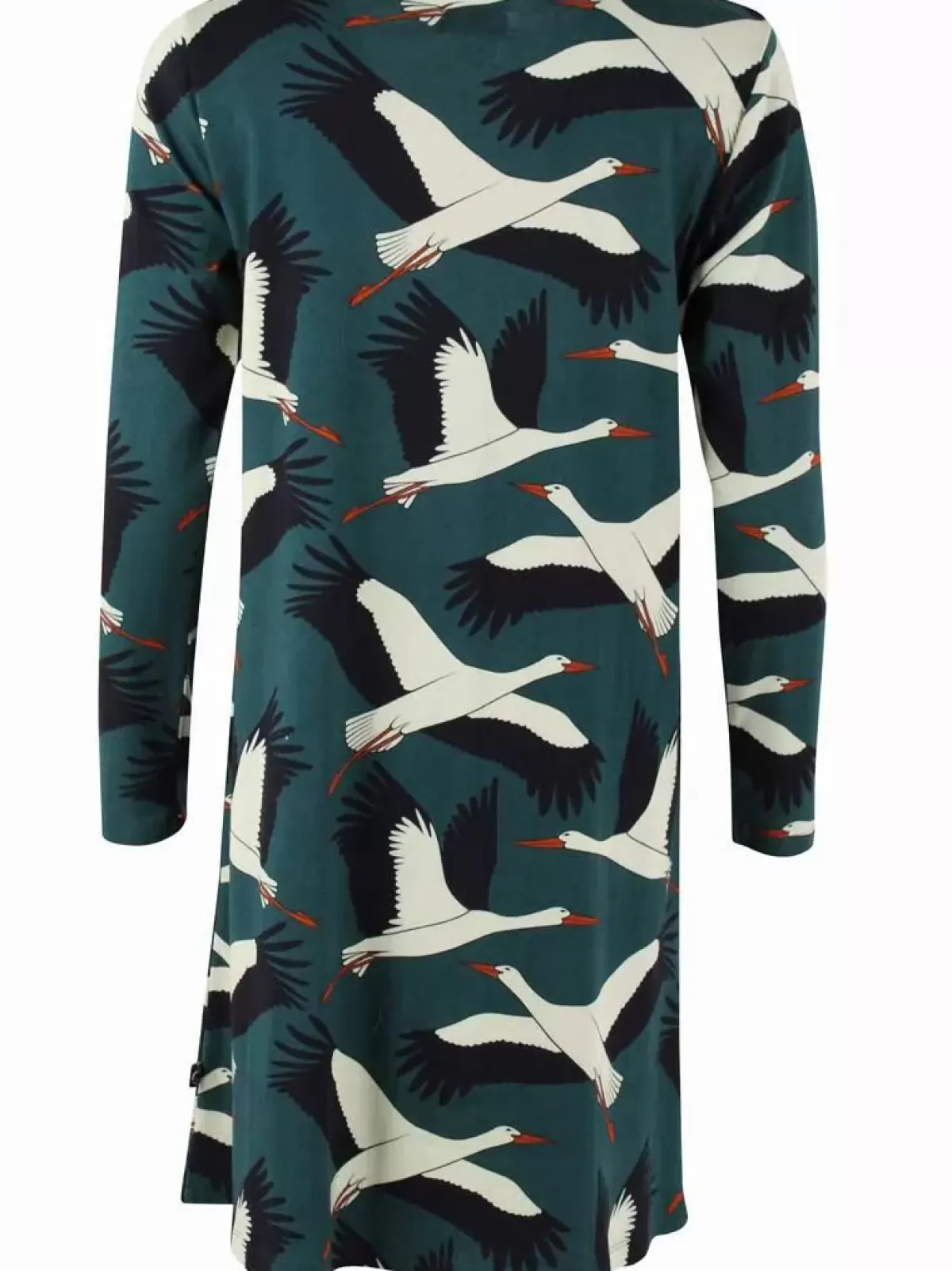 Dame Danefæ Organic - Danolivia Interlock Dress Dark Duck Stork