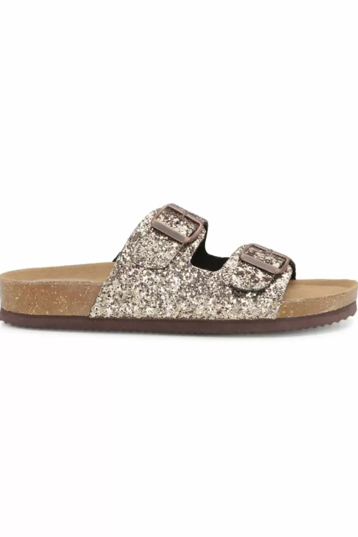 Dame Danefæ Rugged Gear Bio Two Strap Gold Glitter