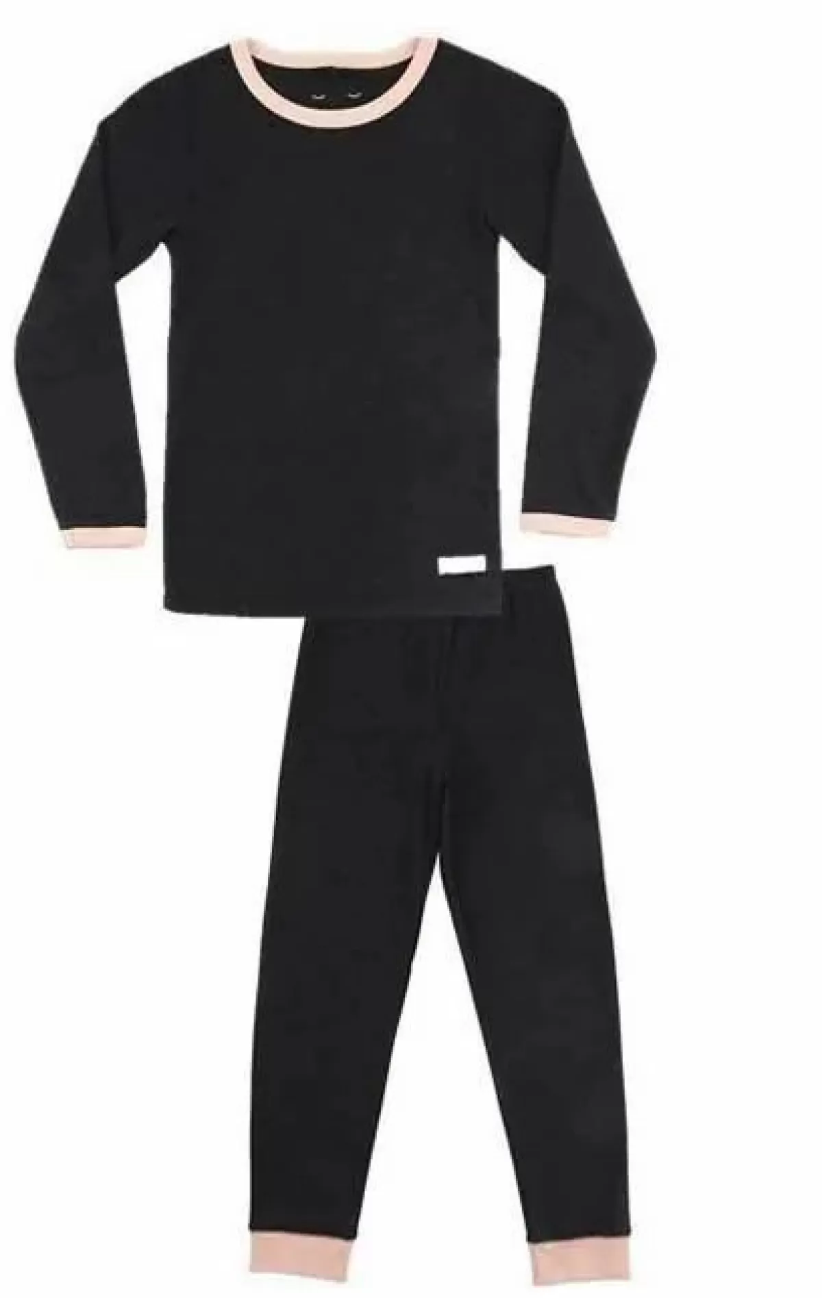 Baby Danefæ Snork Ls Lounge Pyjamas Black Melange