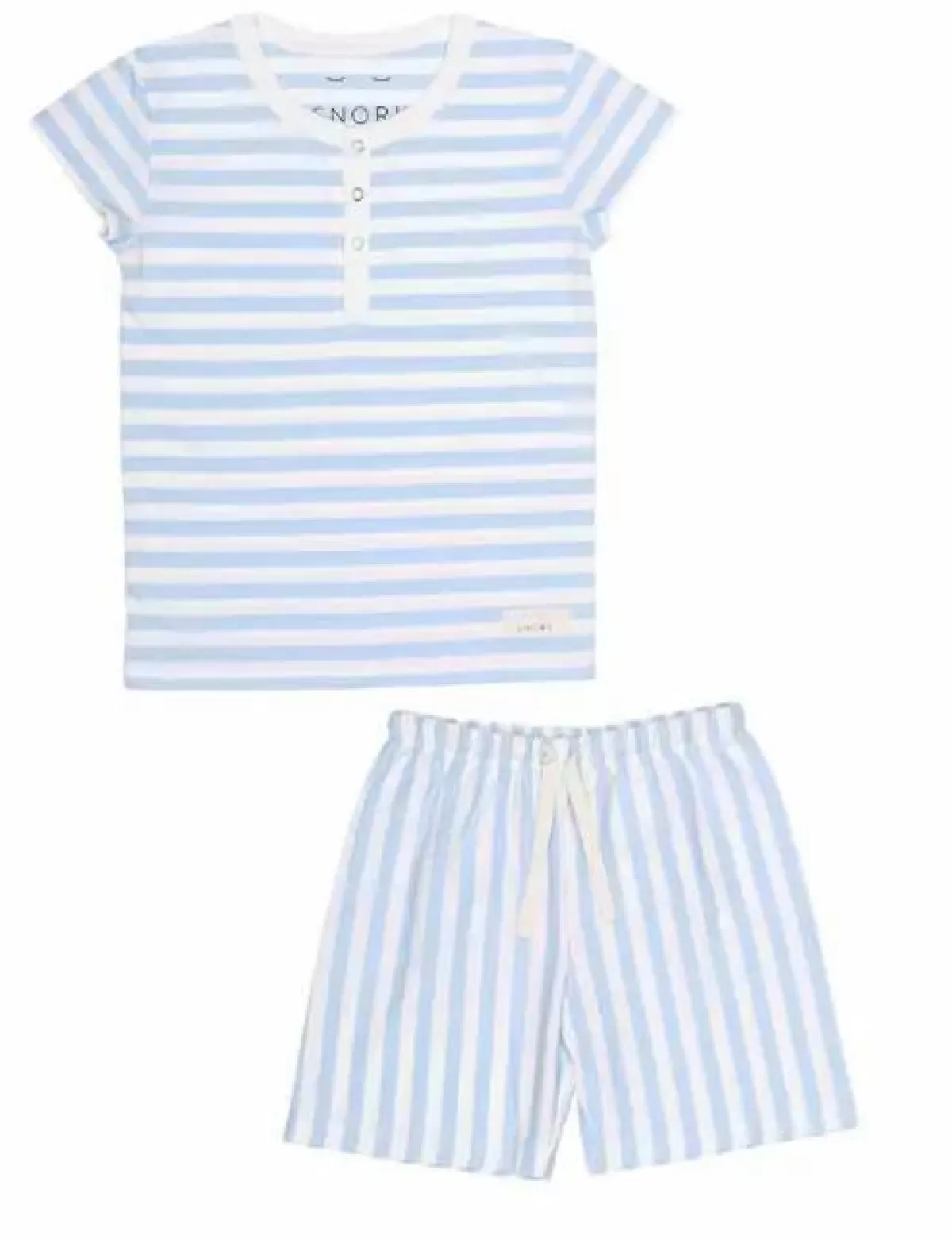 Baby Danefæ Snork Vilhelm Summer Pyjamas Seastripes