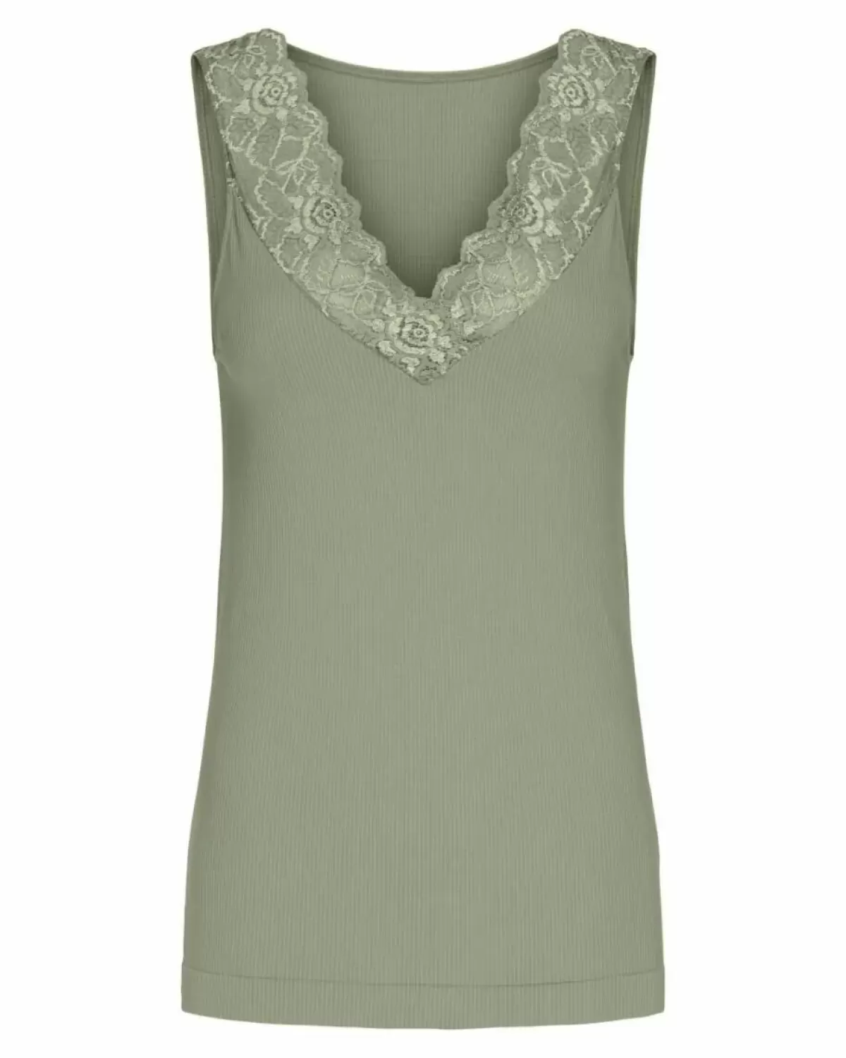 Dame Danefæ Tim&Simonsen Belen V-Lace Top Menta