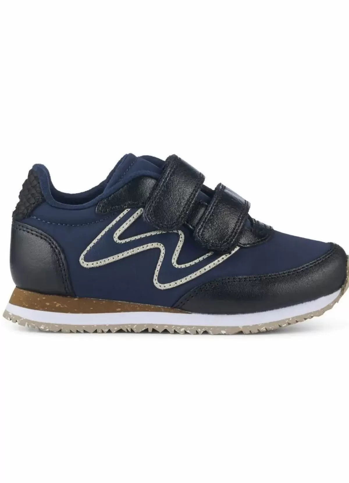 Børn Danefæ Woden Manu Metallic Navy